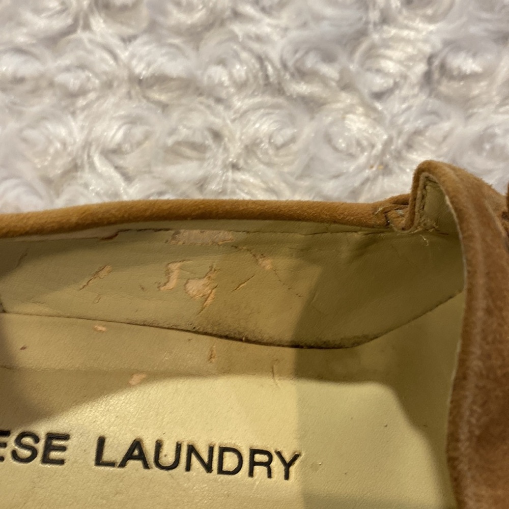 Chinese Laundry Brown Suede Loafers - Picture 8 of 8